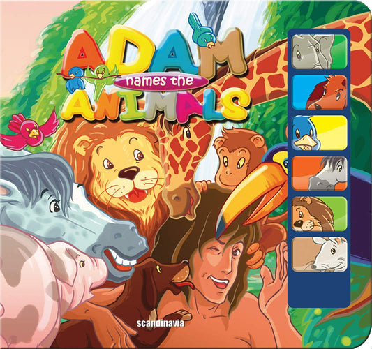 Adam Names Animals, 6 Jigsaw Puzzle With Sound, Bible Teaching-Puzzles-Creativity for Kids