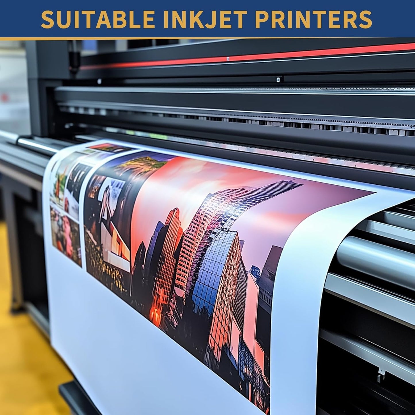 Wide Format Paper Roll,36' x 150 ft, 2' Core for CAD/Inkjet, Premium Bond Papers, Engineering/Architectural, 4pk