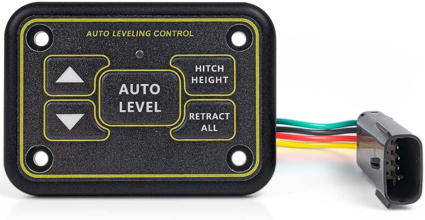 Quick Level Touch Panel Assembly w/RV Auto Leveling Fit for Ground Control, Level-Up Hydraulic Leveling System