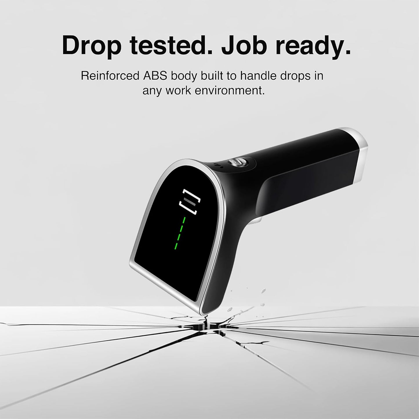 1D/2D Wireless Barcode and QR Scanner, Boost Speed & Accuracy with Bluetooth & 2.4G Modes, Handheld