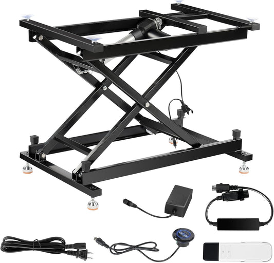 30' Electric Remote Control Dining Coffee Table Lift,110V-240V, Adjustable Height Desk Lift w/ 330LBS Weight Capacity