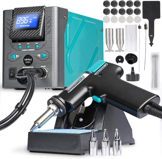 948D-I Desoldering Station 110W High Performance ESD-Safe w/ Temp Control, 716-896°F Adjustable, °C/°F Conversion