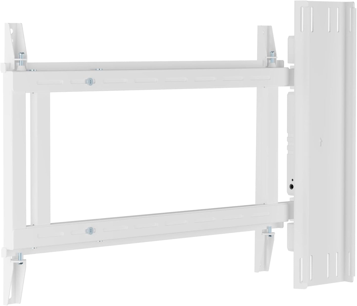 Motorized Swing TV Wall Mount for 32'-75' Flat & Curved Screens, Remote Control, Swivel 170°
