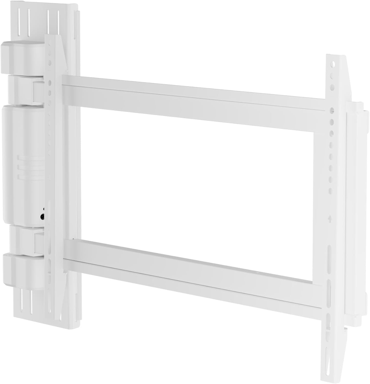 Motorized Swing TV Wall Mount for 32'-75' Flat & Curved Screens, Remote Control, Swivel 170°