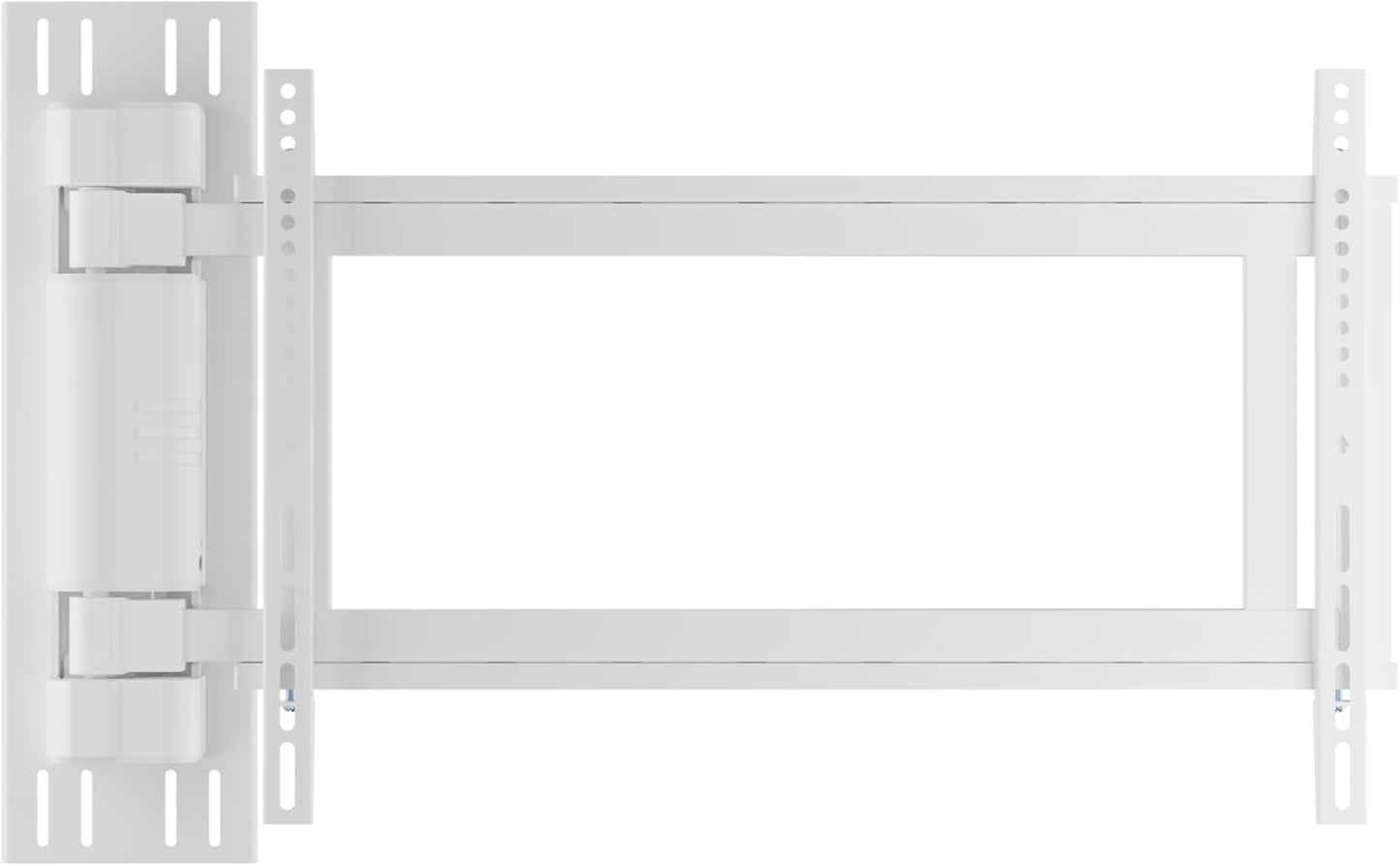 Motorized Swing TV Wall Mount for 32'-75' Flat & Curved Screens, Remote Control, Swivel 170°