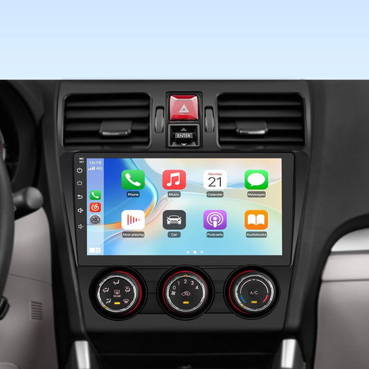 Car Radio Stereo for Subaru Forester WRX Impreza 2013-2015, w/ CarPlay Android Bluetooth GPS, Backup Camera