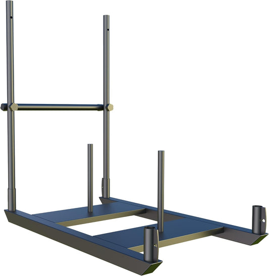 Weight Sled for Training Push Pull Workout, Football Speed Training Equipment Fitness Sled