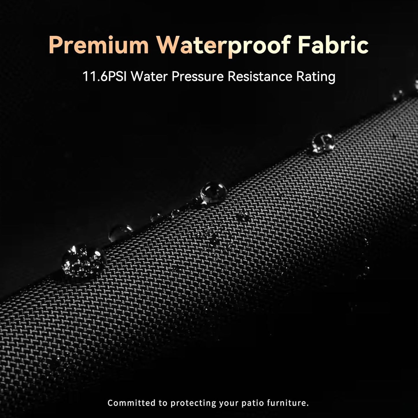 86 Inch Island Grill Cover,600D Heavy Duty Waterproof BBQ Covers, Tear & Fade Resistant, Air Vent, Black