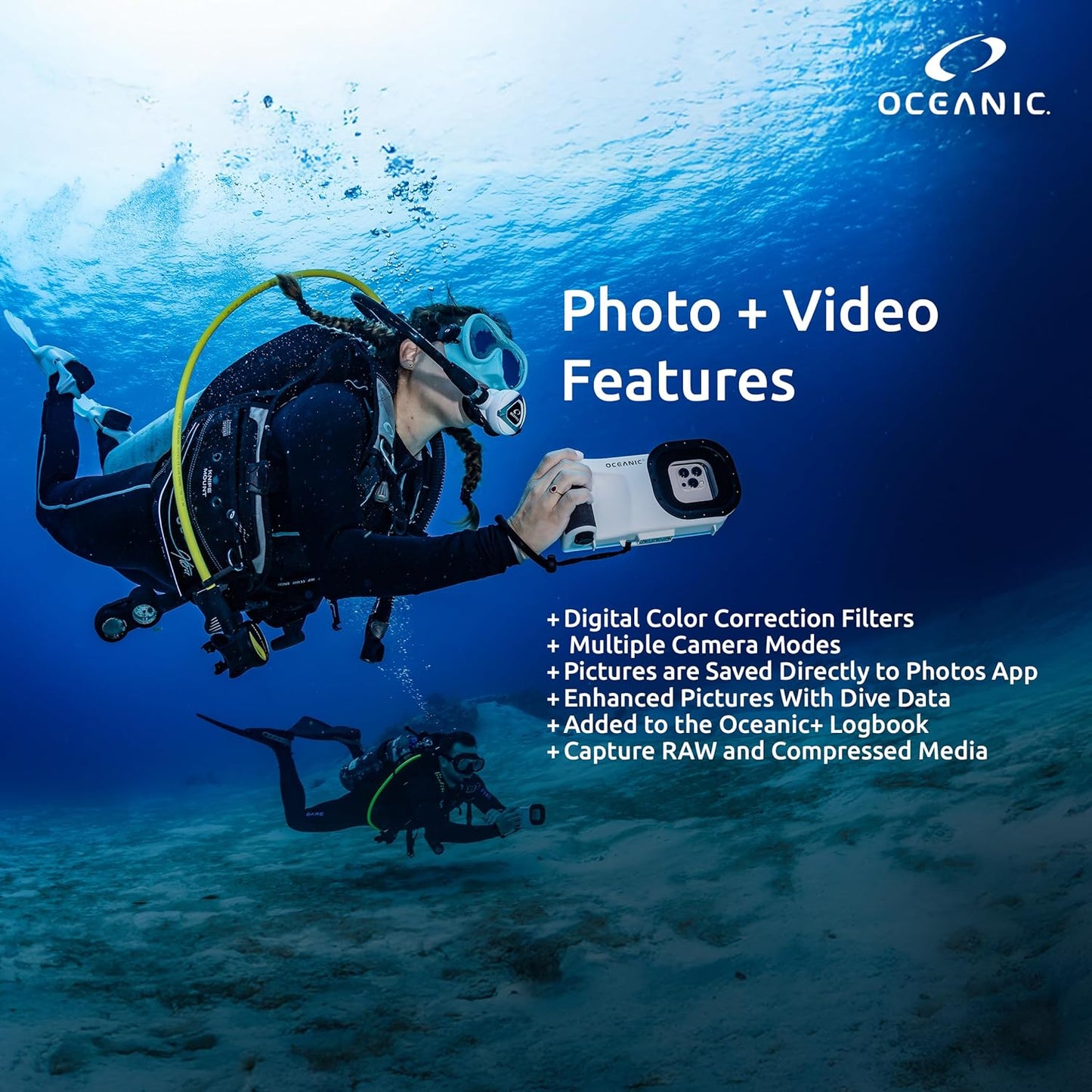 Phone Waterproof Case for Snorkeling & Diving,  Depth to 196ft &100h Run Time, Compatible with iOS 26