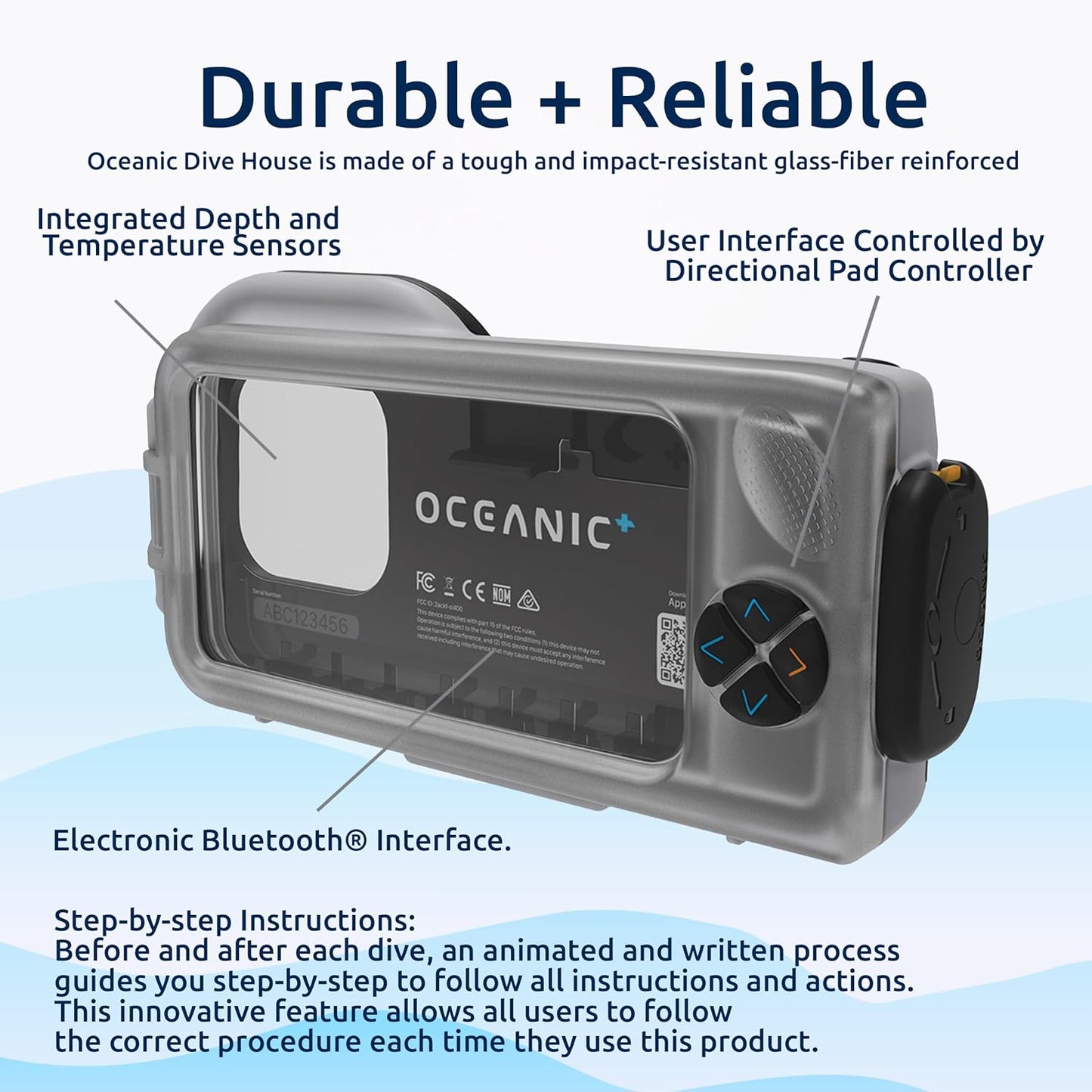 Phone Waterproof Case for Snorkeling & Diving,  Depth to 196ft &100h Run Time, Compatible with iOS 26