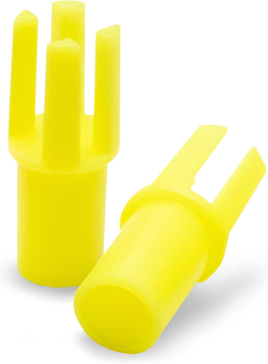 Spin Screed 500 Yellow Plastic Chairs, 500 Count, Drive Tool Included, Concrete, SPN500YPC