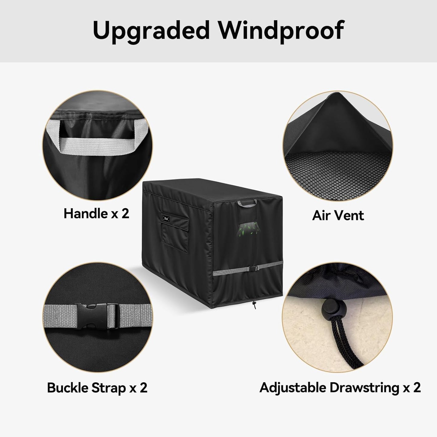 Engine Driven Welder Cover,600D Heavy Duty Waterproof Welder Cover for Miller Welder 225/230/265/325