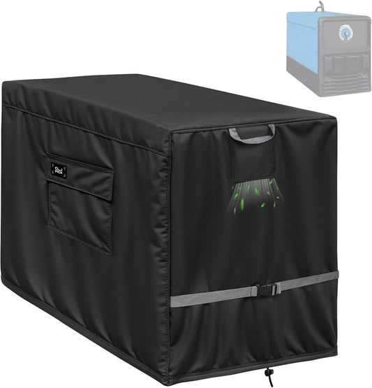 Engine Driven Welder Cover,600D Heavy Duty Waterproof Welder Cover for Miller Welder 225/230/265/325