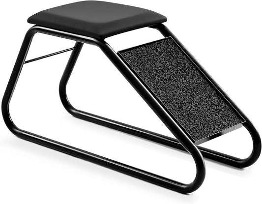 Shoe Fitting Stool with Padded Seat, for Shoe Stores, Entryway, Bedroom, Gym Changing Rooms, Shopping Mall