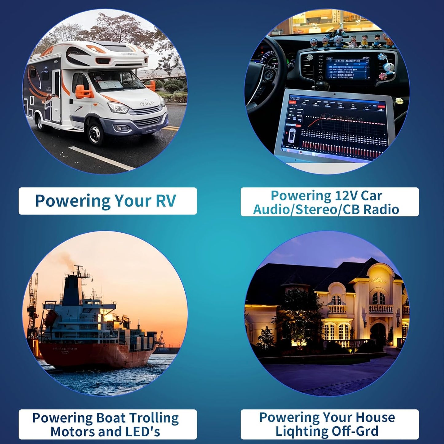 PM3-55 RV Power Converter | High-Performance 110V to 12V DC Charger with 55 Amp Capacity