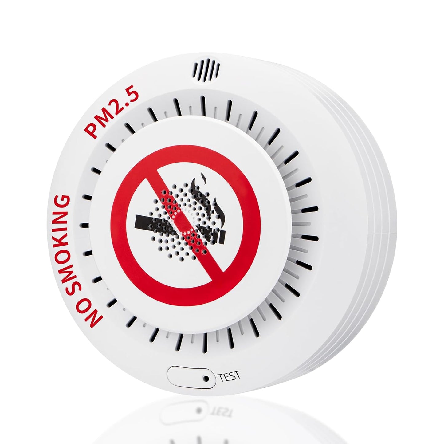 2in1 Cigarette Detector with 10 Level Sensitivity, Infrared Remote Control, Ceiling Mounted Smoke Detection