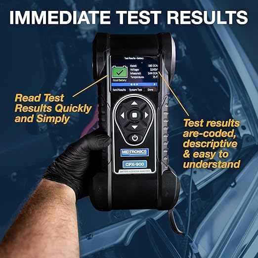CPX-900R Battery & Electrical System Analyzer (Rechargeable), Conductance Profiling, IR Temp Sensor