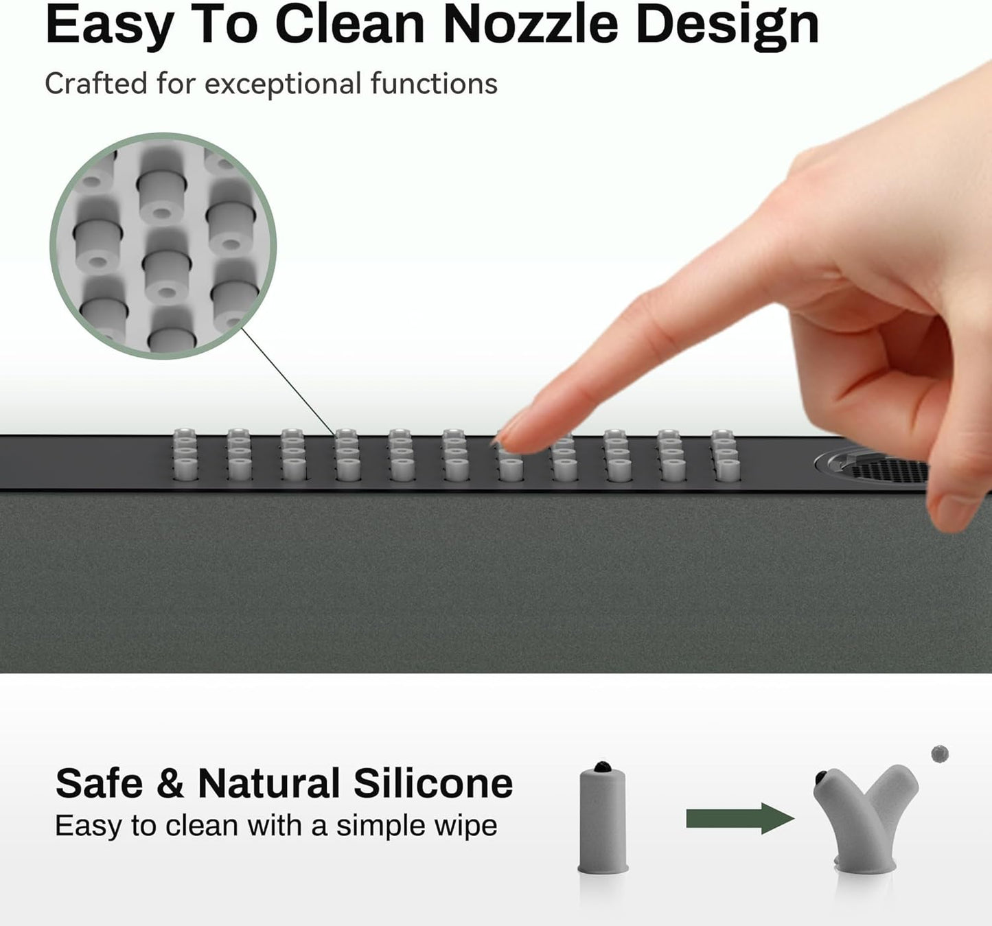 Kitchen Faucets with Pull Down Sprayer, 2-Mode Sprayer, 360°Swivel, 17' Retractable Hose