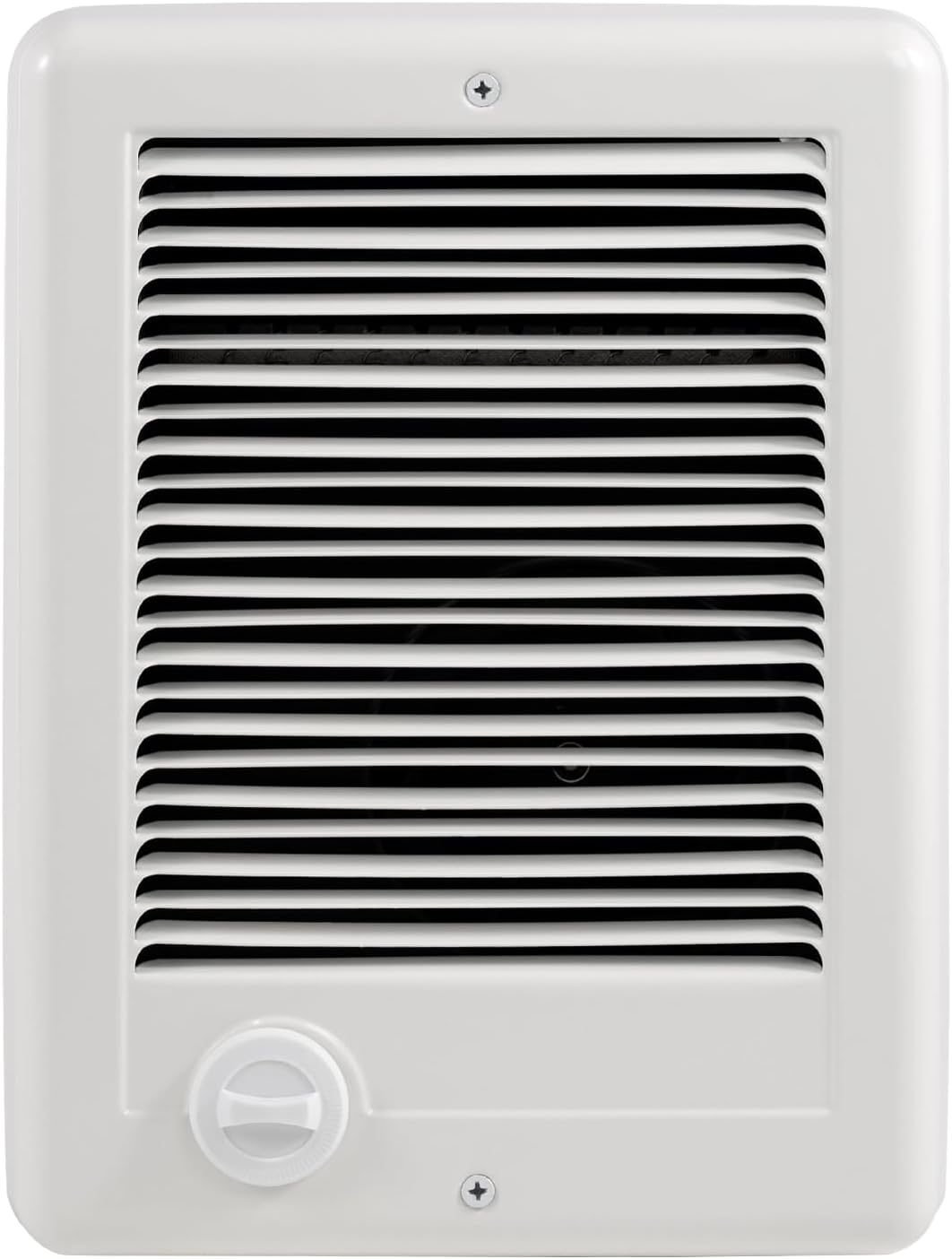 Electric Wall Heater CSC151TW Complete Unit with Adjustable Thermostat, 5120 BTU, 120 Volt, 1500 Watt