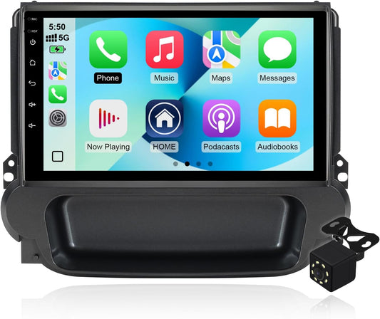 9 Inch Android 14 Double Din Car Stereo for Chevrolet Chevy Malibu 2009-2014 Touchscreen, Wireless Carplay/Android