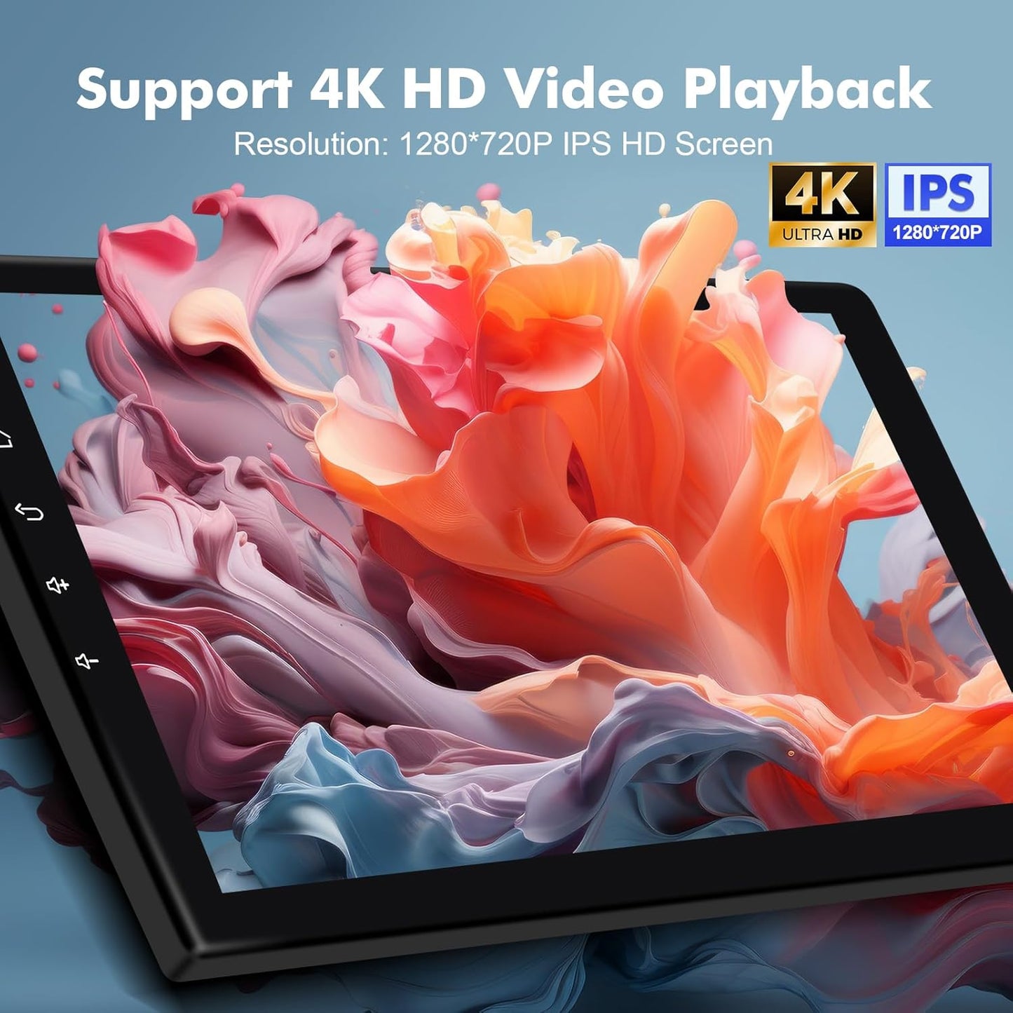 Stereo for Chevrolet Chevy Malibu 2009-2014 with Wireless CarPlay & Android, 9 Inch IPS Touchscreen