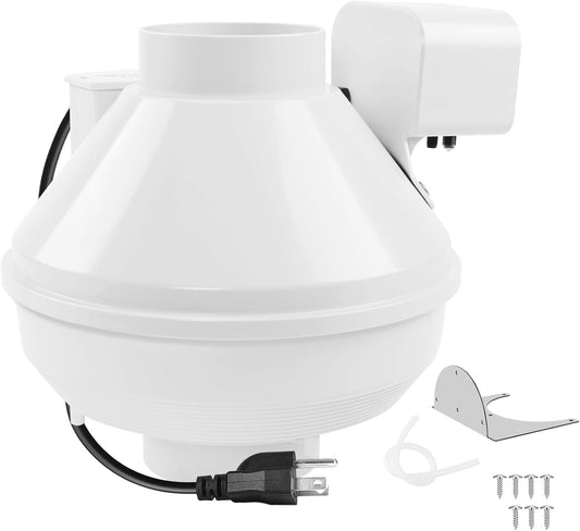 Dryer Booster Fan with Pressure Switch for Automatic Activation, Effectively Boosting Drying Efficiency