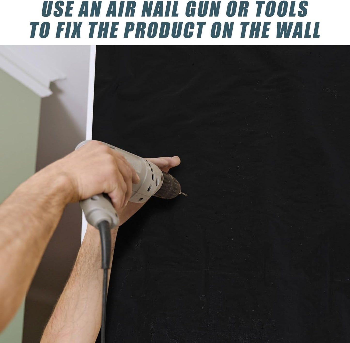 House Wrap 60 ft x 4 ft 240 Sq. ft. Drainage Mat for Rainproof Barrier Stone Veneer Exterior, 3 mm Thick