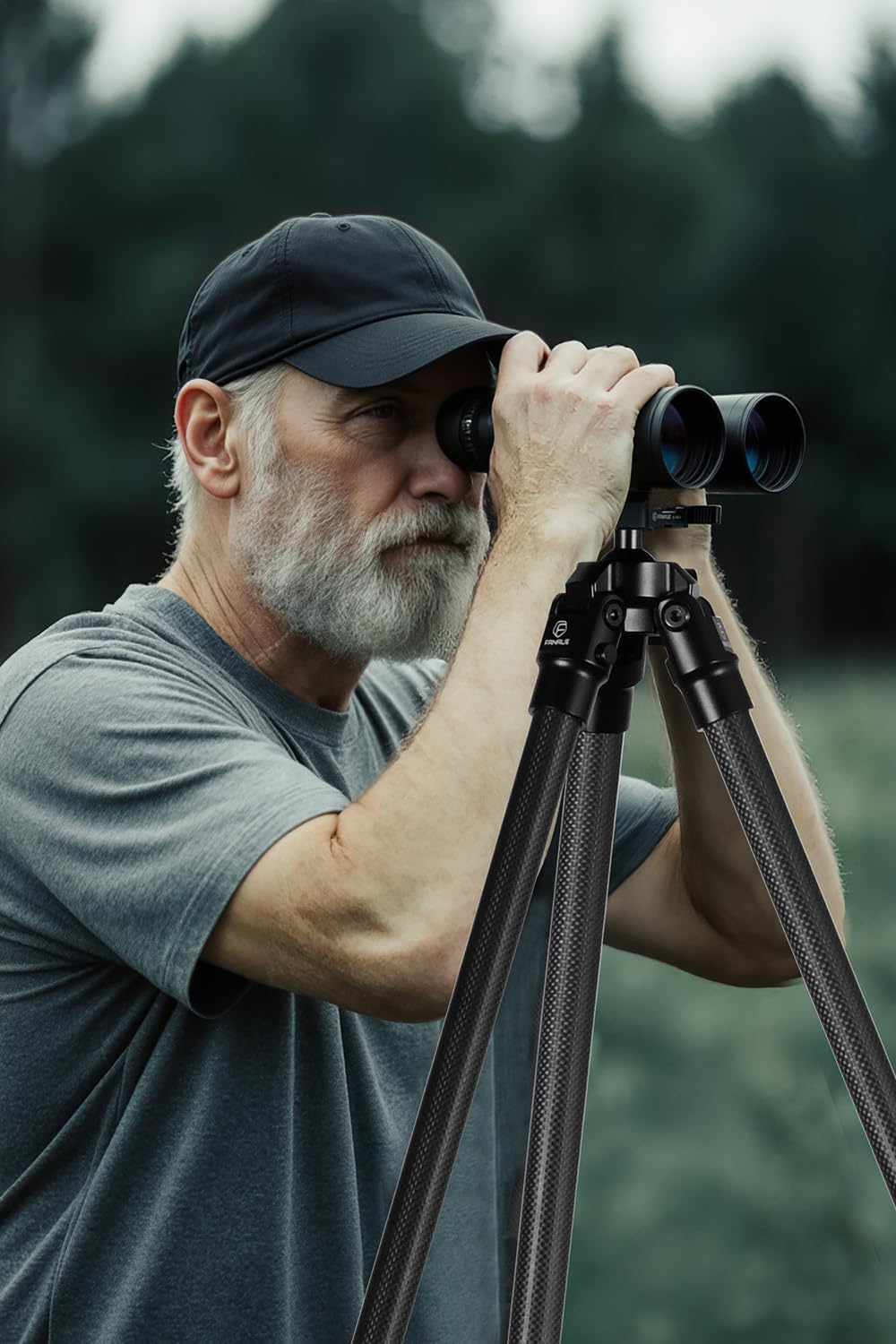 Carbon Fiber Tripod for Shooting,360 Degree BallHead,with Arca Swiss Quick Release Plateand Hands-Free Operation