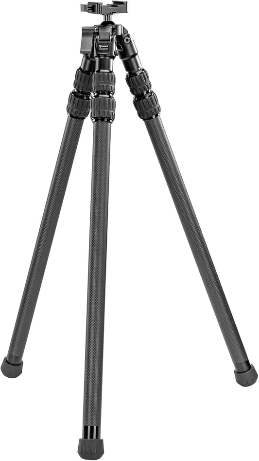 Carbon Fiber Tripod for Shooting,360 Degree BallHead,with Arca Swiss Quick Release Plateand Hands-Free Operation