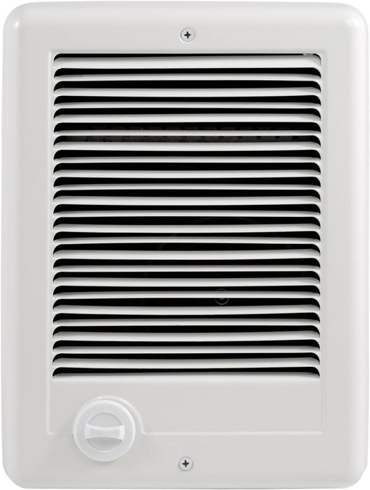 CSC152TW Electric Wall Heater with Built in Thermostat, White, 240/208 Volt, 1500/1125 Watt, for Indoor Use
