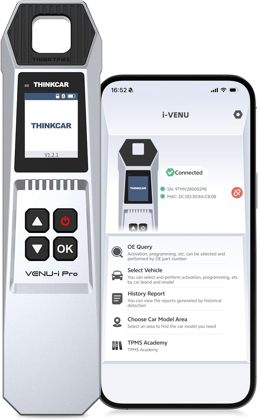 VENU iPro Handheld Tire Pressure Monitor, Upgrade of G2, Activate/Read/Learn TPMS Sensors, 689 Diagnostic Tools