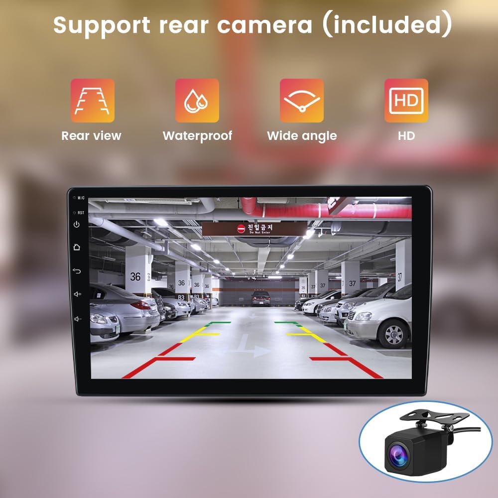 Car Radio for Chevy Aveo/Sonic 2011-2015, with 10.1 inch Touch Screen, CarPlay Android, with Rear Camera