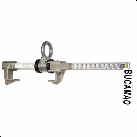 Aluminum Horizontal Beam Anchor, Fits 4 to 14.6 Inch, Sliding Beam Anchor Easy Install, OSHA and ANSI Compliant