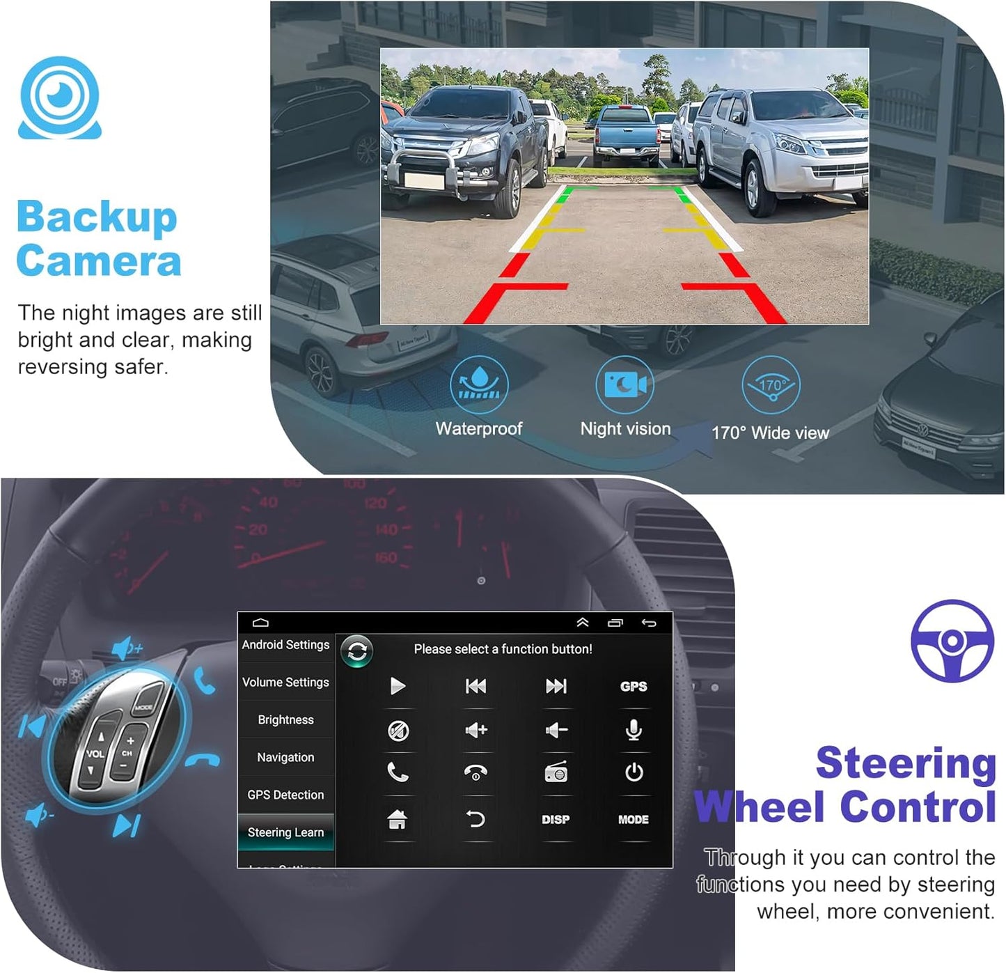 Car Radio for Honda Accord 2003-2007, 10.1 Inch Touch Screen Support Wireless CarPlay & Android Auto