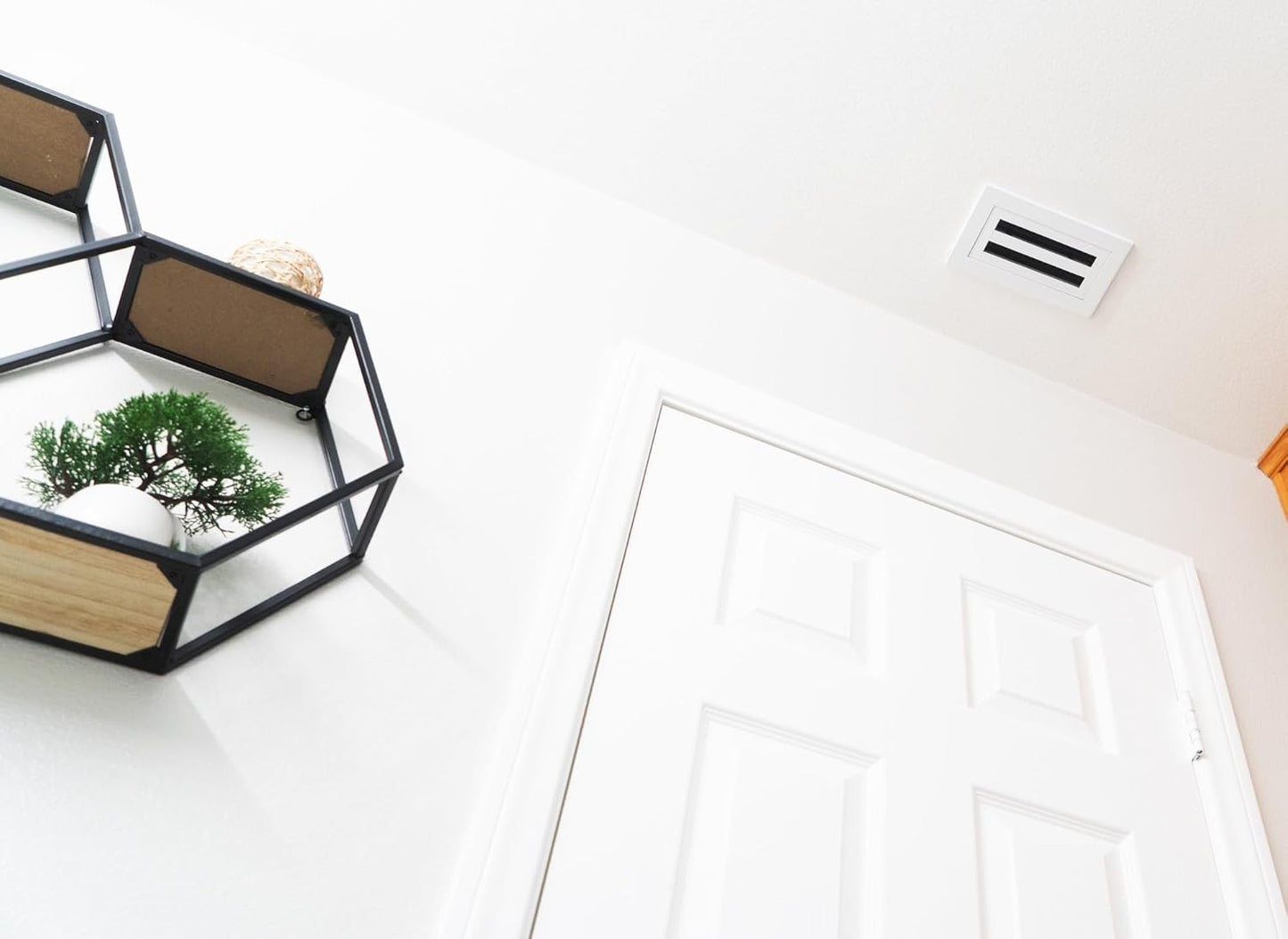 16x12 Modern Design AC Grille, Aluminum White,  Air Vent, Linear Slot Diffuser, Register Grille for Heating and Cooling