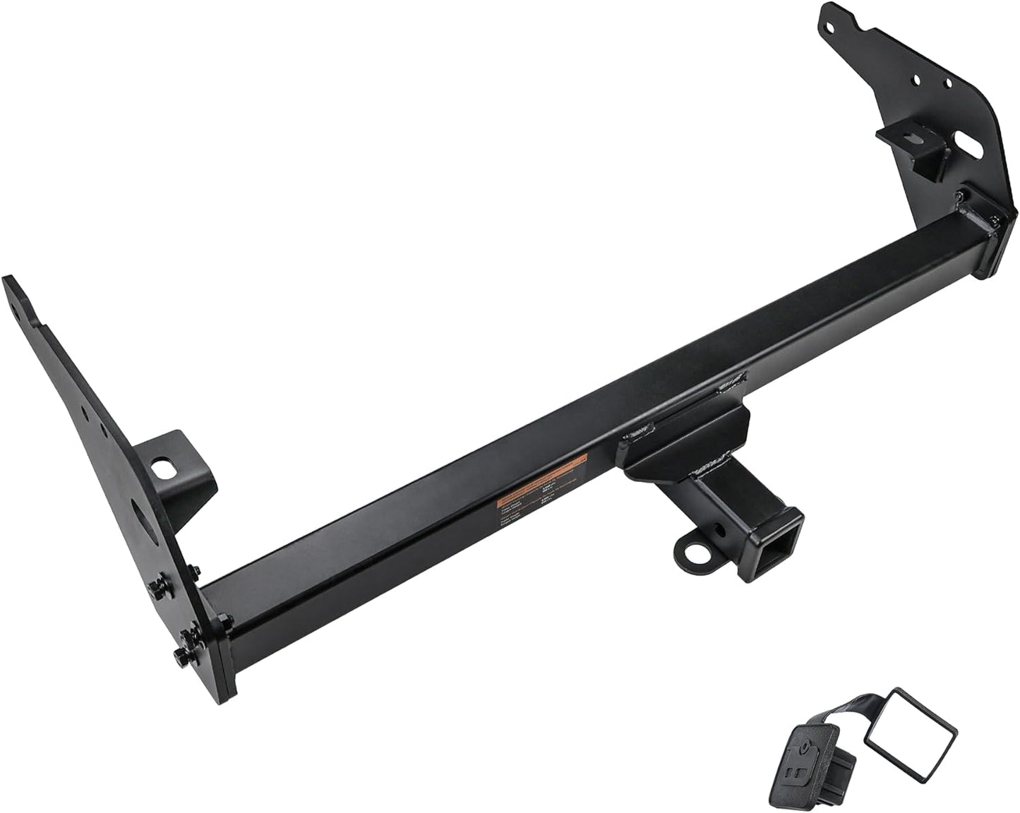 Trailer Hitch Standard 2-Inch Receiver Compatible with 1995-2004 Toyota Tacoma, Black Matte Powder Coated
