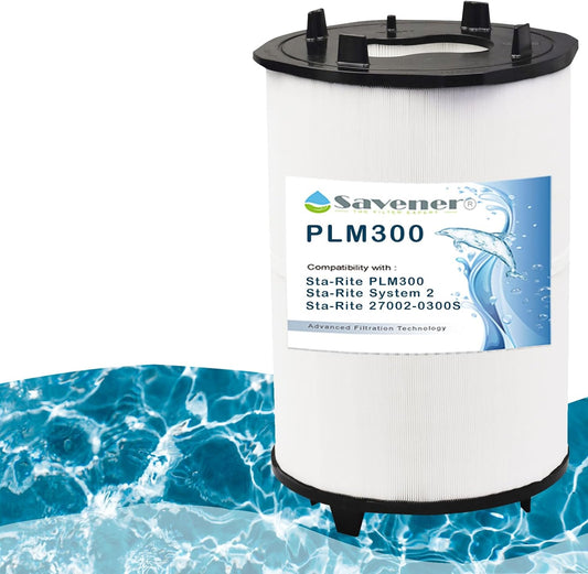 27002-0300S Pool Filter, Compatible w/ Sta-Rite PLM300 and System 2 Pool and Spa Cartridge Filter Modular, 300 Sq. Ft