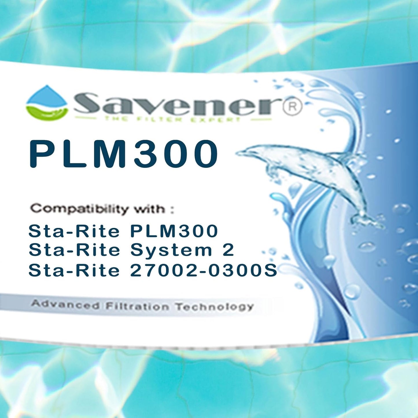 27002-0300S Pool Filter, Compatible w/ Sta-Rite PLM300 and System 2 Pool and Spa Cartridge Filter Modular, 300 Sq. Ft