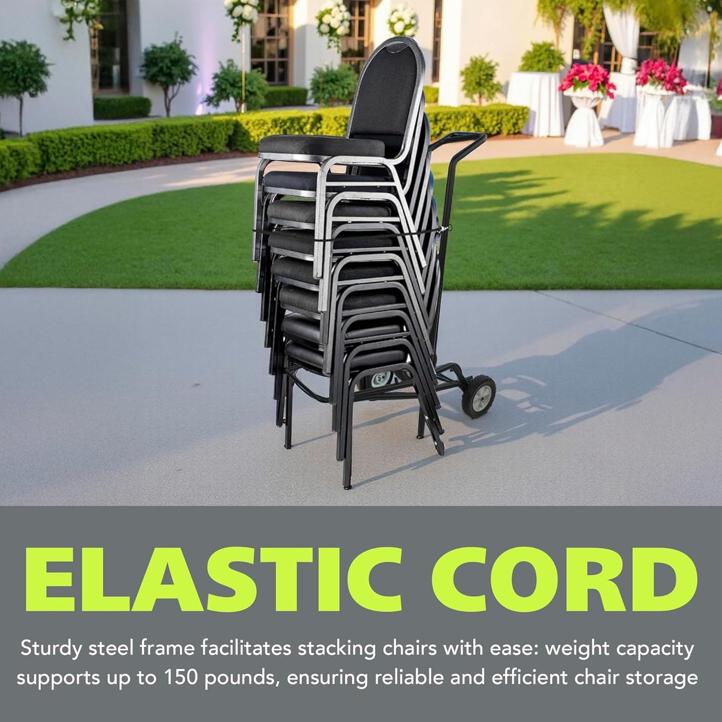 Pearington National Public Seating Powder Coated Steel Dolly