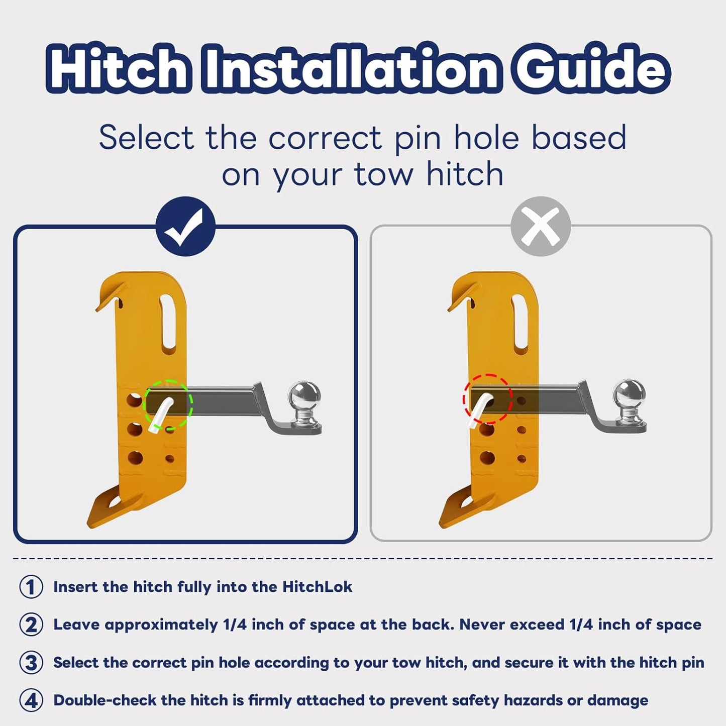 =Skid Steer Attachment Plate, Compatible with 2' Receiver Hitch, Fits Tractors & Skid Steers,20,000 lbs Towing Capacity