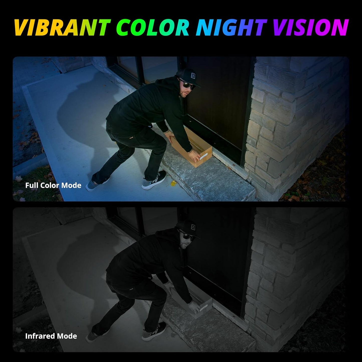 AI Powered 3K+ Guard WiFi Tri-Lens PTZ Plug-in Power Outdoor Security Camera, 3-in-1 360°Smart View Camera