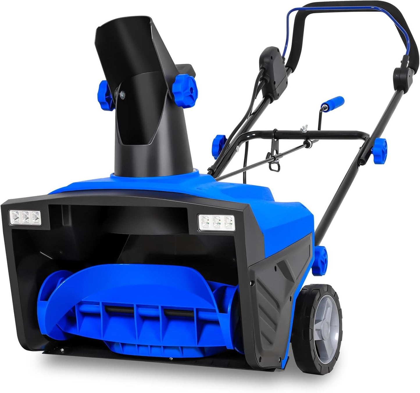 Corded Snow Blower 20 Inch, 15A Corded with Dual LED Headlights and 180° Rotating Chute, 30FT Throwing Distance