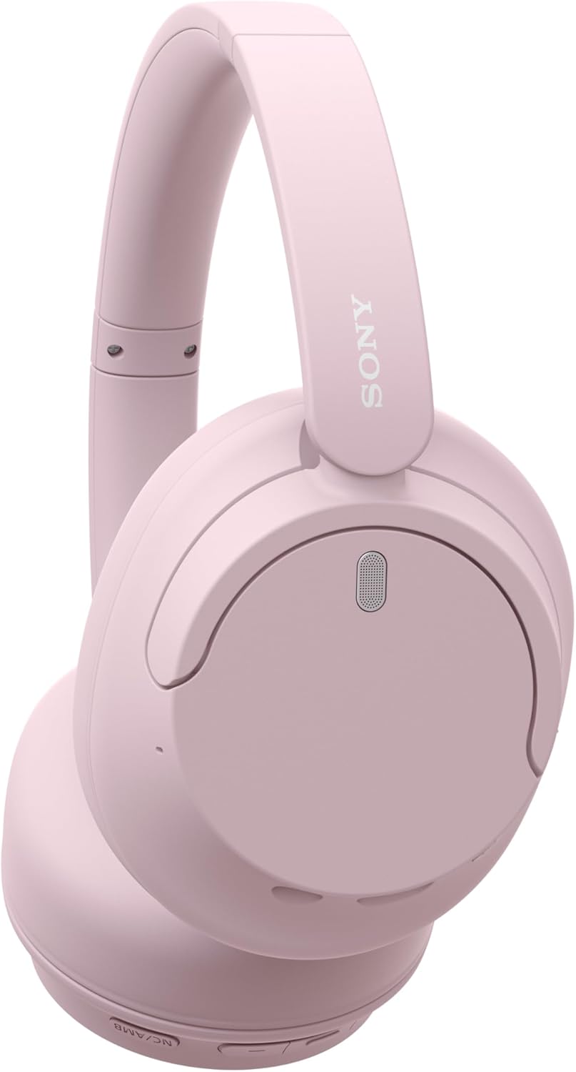 Sony WH-CH720N Noise Canceling Wireless Headphones Bluetooth Over The Ear Headset with Microphone, Pink