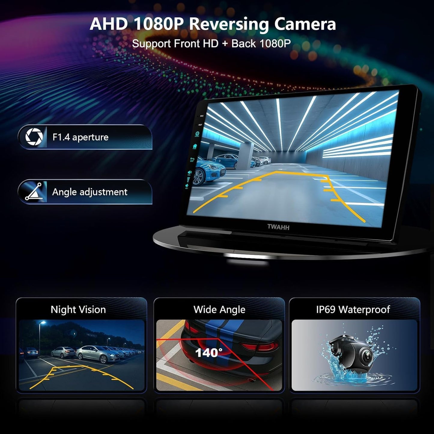 Chevy Silverado 2007-2013 Tahoe Equinox GMC Sierra Yukon Car Radio Android 13 Stereo with CarPlay Android