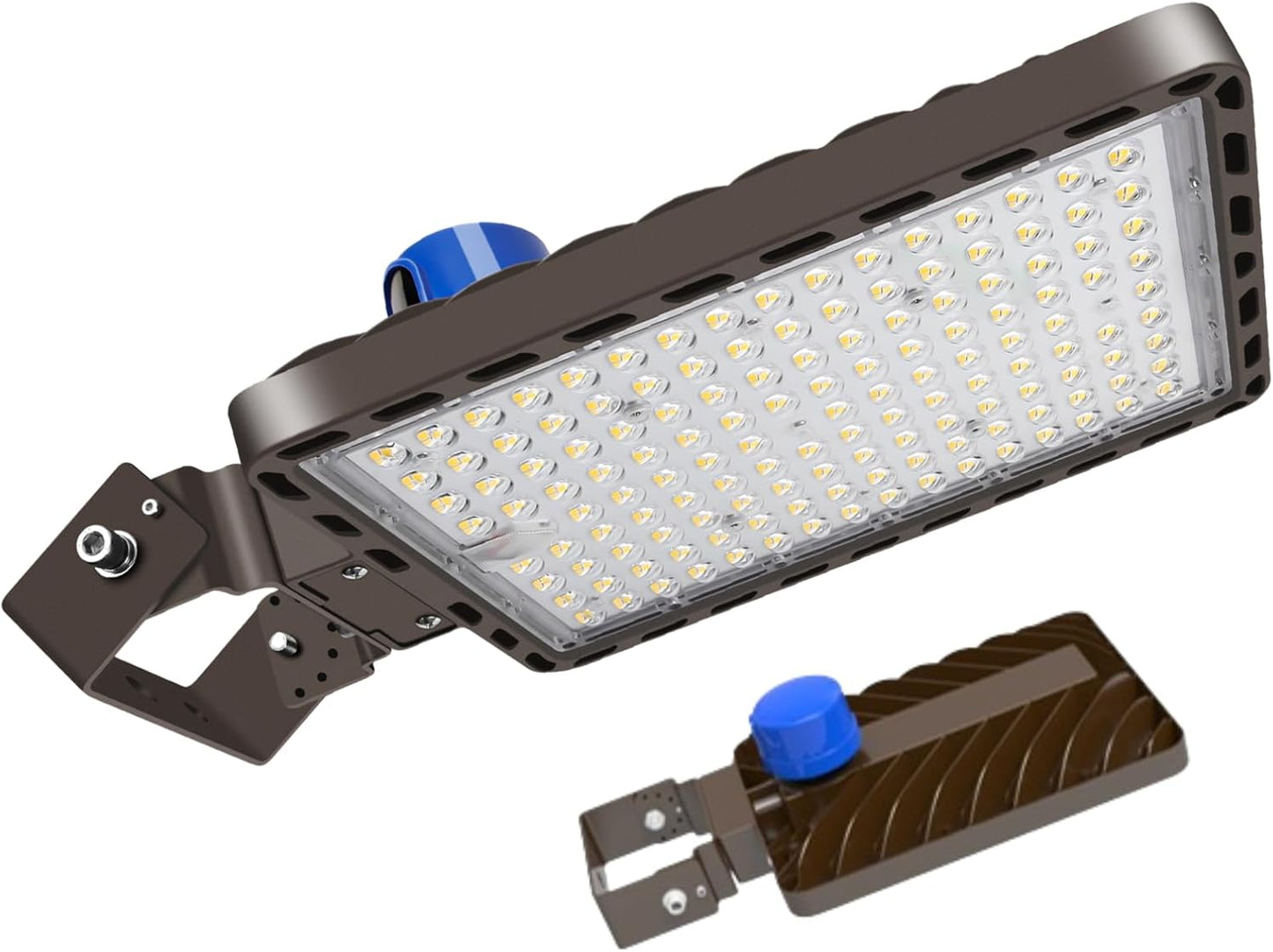 240W LED Parking Lot Lights-36000LM 5000K Daylight Bright Wall, Adjustable Mount IP65, with Photocell