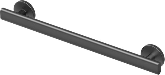 18' L Grab Bar, Matte Black/ADA Compliant Stainless Steel Safety Grab Bar for Bathroom