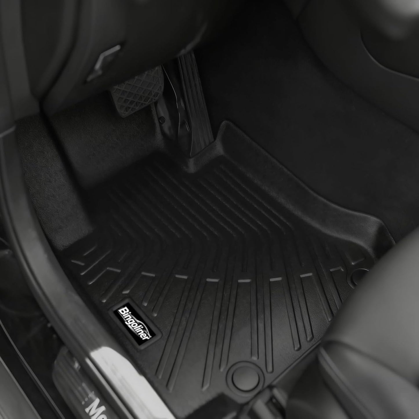 Floor Mats for 2019-2023 Jeep Cherokee (Not Fit Grand Cherokee), Trunk Mat All Weather TPE Protector