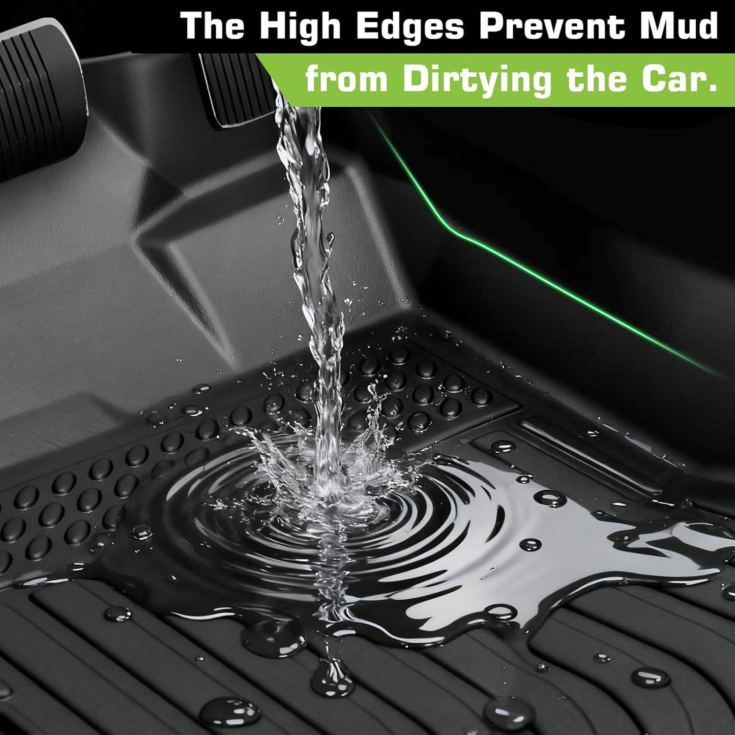 Floor Mats for Honda Pilot 2009-2015 (Fit for 2009-2015 Honda Pilot EX/EX-L/LX/SE/Touring)