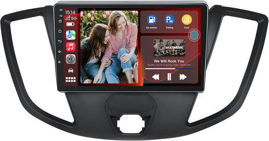 Car Stereo Radio for Ford Transit 150-350 2015 - 2019 : 9 Inches 1280*800HD Touch Screen Wireless Carplay Android