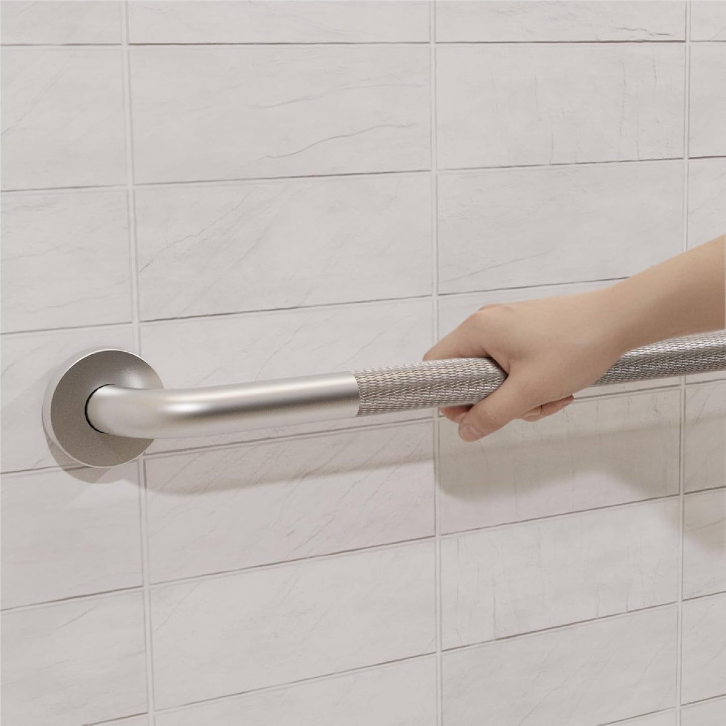 (3X Pack) Commercial Grab Bar Bundle, ADA Compliant 1.25' Stainless Steel Grab Bars (18', 36', 42')